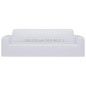 vidaXL Stretch Sofahusse 3-Sitzer Weiß Polyester-Jersey vidaXL Stretch Sofahusse 3-Sitzer Weiß Polyester-Jersey