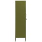 vidaXL Schließfachschrank Olivgrün 35x46x180 cm Stahl vidaXL Schließfachschrank Olivgrün 35x46x180 cm Stahl