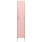 vidaXL Schließfachschrank Rosa 35x46x180 cm Stahl vidaXL Schließfachschrank Rosa 35x46x180 cm Stahl