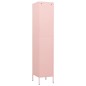 vidaXL Schließfachschrank Rosa 35x46x180 cm Stahl vidaXL Schließfachschrank Rosa 35x46x180 cm Stahl