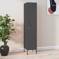 vidaXL Schließfachschrank Anthrazit 35x46x180 cm Stahl 
