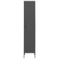 vidaXL Schließfachschrank Anthrazit 35x46x180 cm Stahl vidaXL Schließfachschrank Anthrazit 35x46x180 cm Stahl