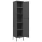 vidaXL Schließfachschrank Anthrazit 35x46x180 cm Stahl vidaXL Schließfachschrank Anthrazit 35x46x180 cm Stahl