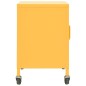 vidaXL Lagerschrank Senfgelb 60x35x56 cm Stahl vidaXL Lagerschrank Senfgelb 60x35x56 cm Stahl