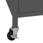 vidaXL Lagerschrank Anthrazit 60x35x56 cm Stahl vidaXL Lagerschrank Anthrazit 60x35x56 cm Stahl