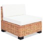 vidaXL Sofagarnitur 27-tlg. Natürliches Rattan vidaXL Sofagarnitur 27-tlg. Natürliches Rattan