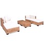 vidaXL Sofagarnitur 16-tlg. Natürliches Rattan vidaXL Sofagarnitur 16-tlg. Natürliches Rattan