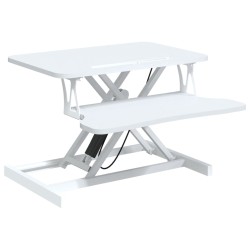 vidaXL Arbeitsstation Verstellbar 60x40x(13-41,5) cm Stahl