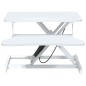 vidaXL Arbeitsstation Verstellbar 60x40x(13-41,5) cm Stahl vidaXL Arbeitsstation Verstellbar 60x40x(13-41,5) cm Stahl