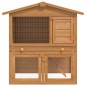 Kaninchenstall Kleintierhaus Hasenstall 3 Türen Holz Kaninchenstall Kleintierhaus Hasenstall 3 Türen Holz