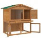 Kaninchenstall Kleintierhaus Hasenstall 3 Türen Holz Kaninchenstall Kleintierhaus Hasenstall 3 Türen Holz