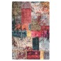 vidaXL Teppich Waschbar Patchwork 80x150 cm Mehrfarbig Rutschfest vidaXL Teppich Waschbar Patchwork 80x150 cm Mehrfarbig Rutschfest