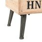 vidaXL Sitzbank mit Stauraum 110 cm Massivholz Tanne vidaXL Sitzbank mit Stauraum 110 cm Massivholz Tanne