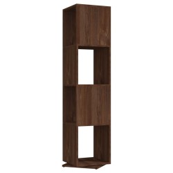 vidaXL Drehregal Braun Eiche-Optik 34,5x34,5x147,5 cm Holzwerkstoff