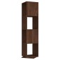 vidaXL Drehregal Braun Eiche-Optik 34,5x34,5x147,5 cm Holzwerkstoff vidaXL Drehregal Braun Eiche-Optik 34,5x34,5x147,5 cm Holzwerkstoff