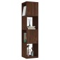 vidaXL Drehregal Braun Eiche-Optik 34,5x34,5x147,5 cm Holzwerkstoff vidaXL Drehregal Braun Eiche-Optik 34,5x34,5x147,5 cm Holzwerkstoff
