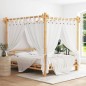 vidaXL Himmelbett 160x200 cm Bambus vidaXL Himmelbett 160x200 cm Bambus