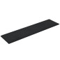 Wandpaneele 12 Stk. Schwarz 60x15 cm Samt 1,08 m² Wandpaneele 12 Stk. Schwarz 60x15 cm Samt 1,08 m²