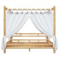 vidaXL Himmelbett 200x200 cm Bambus vidaXL Himmelbett 200x200 cm Bambus