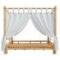 vidaXL Himmelbett 200x200 cm Bambus vidaXL Himmelbett 200x200 cm Bambus