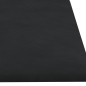 Wandpaneele 12 Stk. Schwarz 60x15 cm Samt 1,08 m² Wandpaneele 12 Stk. Schwarz 60x15 cm Samt 1,08 m²