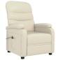 vidaXL Relaxsessel Elektrisch Creme Kunstleder vidaXL Relaxsessel Elektrisch Creme Kunstleder