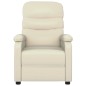 vidaXL Relaxsessel Elektrisch Creme Kunstleder vidaXL Relaxsessel Elektrisch Creme Kunstleder