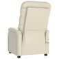 vidaXL Relaxsessel Elektrisch Creme Kunstleder vidaXL Relaxsessel Elektrisch Creme Kunstleder