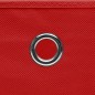 vidaXL Aufbewahrungsboxen 4 Stk. Rot 32x32x32 cm Stoff vidaXL Aufbewahrungsboxen 4 Stk. Rot 32x32x32 cm Stoff