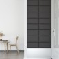 Wandpaneele 12 Stk. Grau 60x30 cm Kunstleder 2,16 m² Wandpaneele 12 Stk. Grau 60x30 cm Kunstleder 2,16 m²
