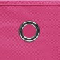vidaXL Aufbewahrungsboxen 10 Stk. Rosa 32x32x32 cm Stoff vidaXL Aufbewahrungsboxen 10 Stk. Rosa 32x32x32 cm Stoff