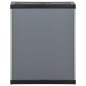 vidaXL Mülltonnenbox Grau und Schwarz 68x40x85 cm PP vidaXL Mülltonnenbox Grau und Schwarz 68x40x85 cm PP
