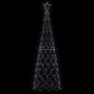 LED-Weihnachtsbaum Kegelform Kaltweiß 500 LEDs 100x300 cm LED-Weihnachtsbaum Kegelform Kaltweiß 500 LEDs 100x300 cm