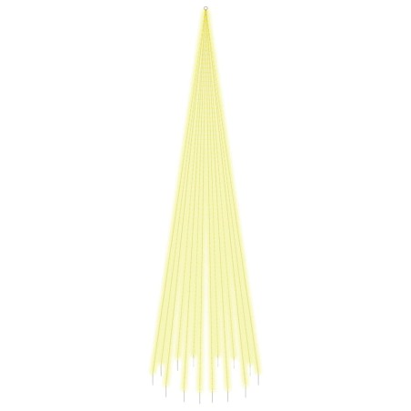 vidaXL LED-Weihnachtsbaum für Fahnenmast Warmweiß 1134 LEDs 800 cm
