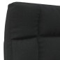 vidaXL Bodenstuhl Faltbar Schwarz Stoff vidaXL Bodenstuhl Faltbar Schwarz Stoff