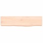 vidaXL Wandregal 40x10x4 cm Massivholz Eiche Unbehandelt vidaXL Wandregal 40x10x4 cm Massivholz Eiche Unbehandelt