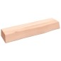 vidaXL Wandregal 40x10x6 cm Massivholz Eiche Unbehandelt vidaXL Wandregal 40x10x6 cm Massivholz Eiche Unbehandelt