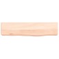 vidaXL Wandregal 40x10x6 cm Massivholz Eiche Unbehandelt vidaXL Wandregal 40x10x6 cm Massivholz Eiche Unbehandelt