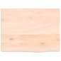vidaXL Wandregal 40x30x2 cm Massivholz Eiche Unbehandelt vidaXL Wandregal 40x30x2 cm Massivholz Eiche Unbehandelt