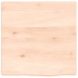 vidaXL Wandregal 40x40x2 cm Massivholz Eiche Unbehandelt vidaXL Wandregal 40x40x2 cm Massivholz Eiche Unbehandelt