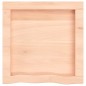 vidaXL Wandregal 40x40x6 cm Massivholz Eiche Unbehandelt vidaXL Wandregal 40x40x6 cm Massivholz Eiche Unbehandelt