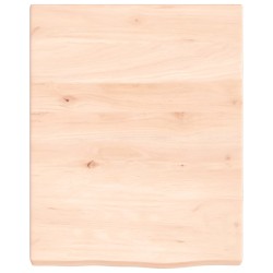 vidaXL Wandregal 40x50x4 cm Massivholz Eiche Unbehandelt