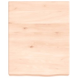 vidaXL Wandregal 40x50x(2-6) cm Massivholz Eiche Unbehandelt