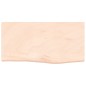 vidaXL Wandregal 60x30x2 cm Massivholz Eiche Unbehandelt vidaXL Wandregal 60x30x2 cm Massivholz Eiche Unbehandelt