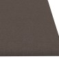 Wandpaneele 12 Stk. Taupe 60x15 cm Stoff 1,08 m² Wandpaneele 12 Stk. Taupe 60x15 cm Stoff 1,08 m²