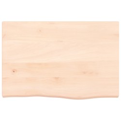 vidaXL Wandregal 60x40x(2-4) cm Massivholz Eiche Unbehandelt