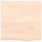 vidaXL Wandregal 60x60x4 cm Massivholz Eiche Unbehandelt vidaXL Wandregal 60x60x4 cm Massivholz Eiche Unbehandelt