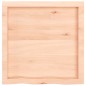 vidaXL Wandregal 60x60x4 cm Massivholz Eiche Unbehandelt vidaXL Wandregal 60x60x4 cm Massivholz Eiche Unbehandelt