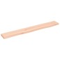 vidaXL Wandregal 80x10x2 cm Massivholz Eiche Unbehandelt vidaXL Wandregal 80x10x2 cm Massivholz Eiche Unbehandelt