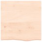 vidaXL Wandregal 60x60x(2-6) cm Massivholz Eiche Unbehandelt vidaXL Wandregal 60x60x(2-6) cm Massivholz Eiche Unbehandelt